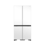 Hitachi Refrigerator R-WB640VRU0X (MGW) Energy efficiency class F, Free standing, Side by side, Height 184 cm, No Frost system, Fridge net capacity 395 L, Freezer net capacity 151 L, Glass White, Vacuum compartment