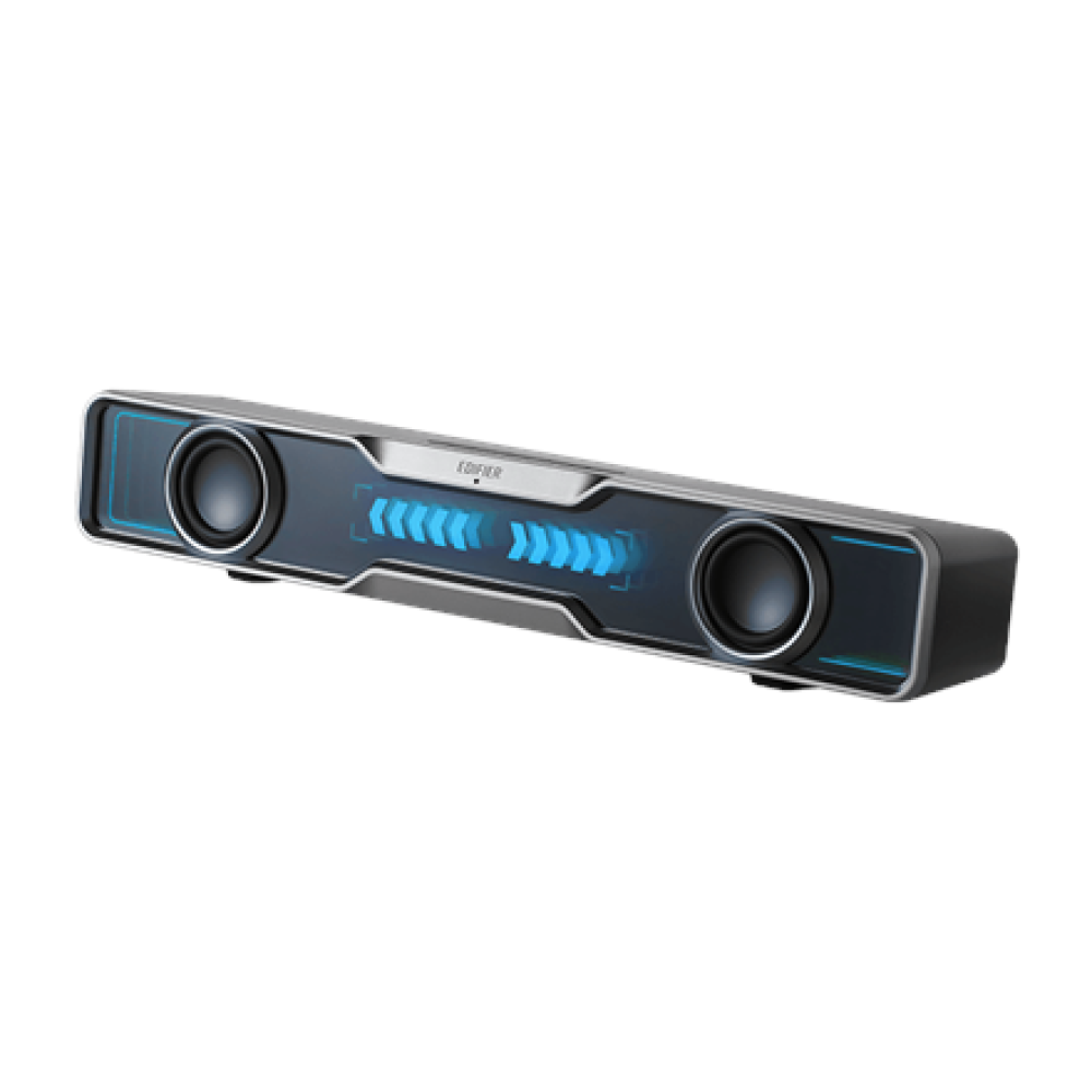 Edifier , PC Speaker with Quality Sound and Splendid Light Effects , QS30 , 2.5W + 2.5W W , Bluetooth , Black , ≥ 85 dB , Wireless connection