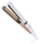 Adler , Hair Straightener , AD 2321 , Warranty 24 month(s) , Ceramic heating system , Display LCD , Temperature (min) 140 °C , Temperature (max) 220 °C , 45 W , Pearl White