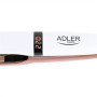 Adler , Hair Straightener , AD 2321 , Warranty 24 month(s) , Ceramic heating system , Display LCD , Temperature (min) 140 °C , Temperature (max) 220 °C , 45 W , Pearl White