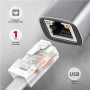 AXAGON , ADE-TXPD USB-C Gigabit Ethernet Adapter with PD 100W