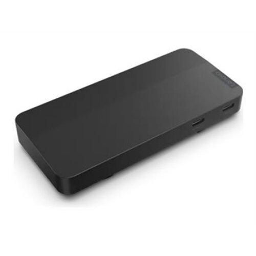 Lenovo , USB-C Dual Display Travel Dock with Adapter , 40B90100EU , Ethernet LAN (RJ-45) ports 1 , DisplayPorts quantity 1 , USB 3.0 (3.1 Gen 1) ports quantity 1 x USB-A 10 Gbps, 2 x USB-C 10 Gbps , HDMI ports quantity 1 , 65 W , Warranty 36 month(s)