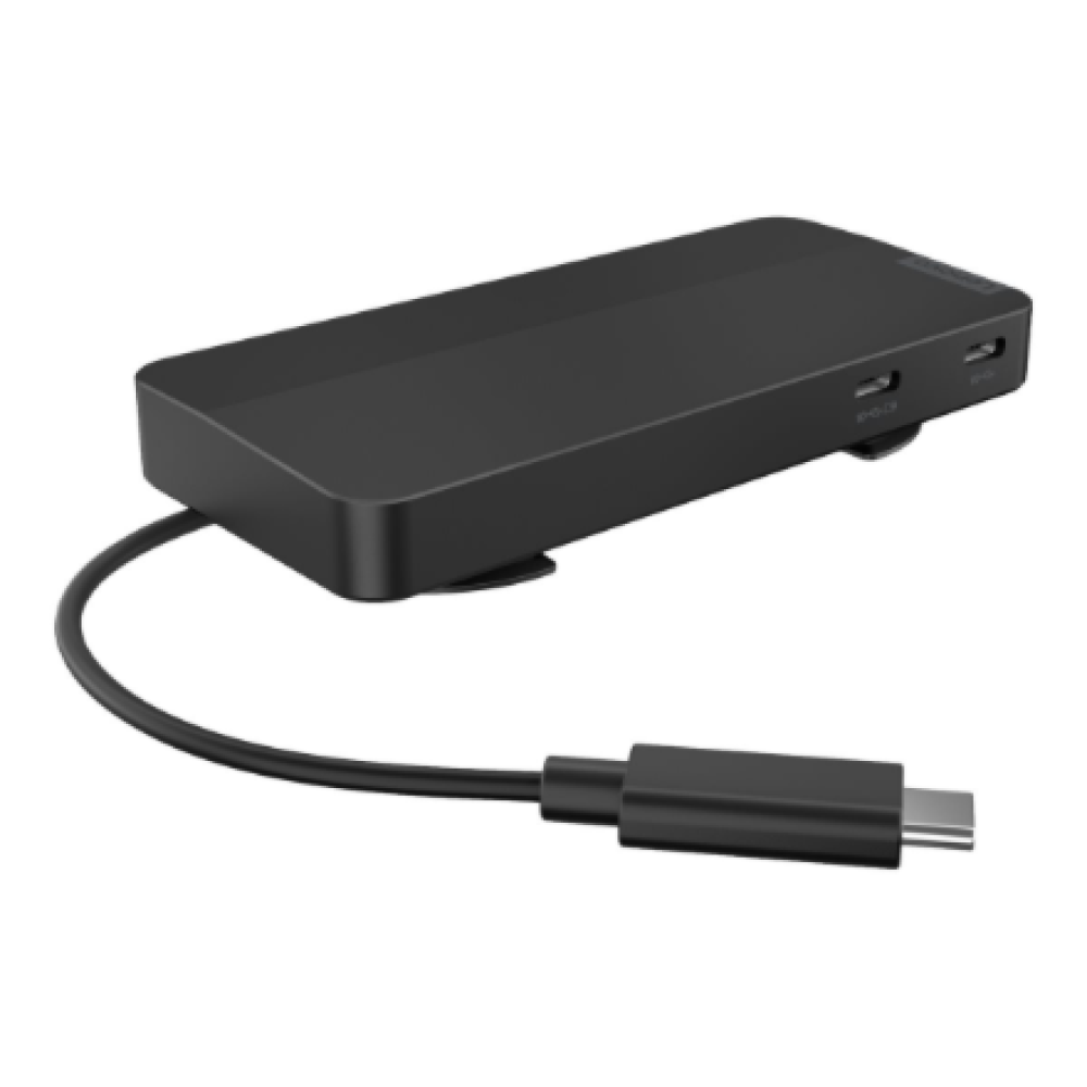 Lenovo , USB-C Dual Display Travel Dock with Adapter , 40B90100EU , Ethernet LAN (RJ-45) ports 1 , DisplayPorts quantity 1 , USB 3.0 (3.1 Gen 1) ports quantity 1 x USB-A 10 Gbps, 2 x USB-C 10 Gbps , HDMI ports quantity 1 , 65 W , Warranty 36 month(s)