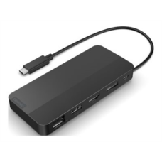 Lenovo , USB-C Dual Display Travel Dock with Adapter , 40B90100EU , Ethernet LAN (RJ-45) ports 1 , DisplayPorts quantity 1 , USB 3.0 (3.1 Gen 1) ports quantity 1 x USB-A 10 Gbps, 2 x USB-C 10 Gbps , HDMI ports quantity 1 , 65 W , Warranty 36 month(s)