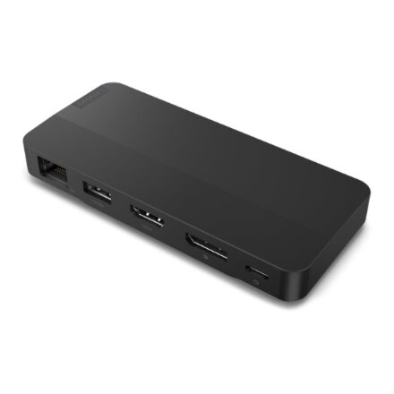 Lenovo , USB-C Dual Display Travel Dock with Adapter , 40B90100EU , Ethernet LAN (RJ-45) ports 1 , DisplayPorts quantity 1 , USB 3.0 (3.1 Gen 1) ports quantity 1 x USB-A 10 Gbps, 2 x USB-C 10 Gbps , HDMI ports quantity 1 , 65 W , Warranty 36 month(s)