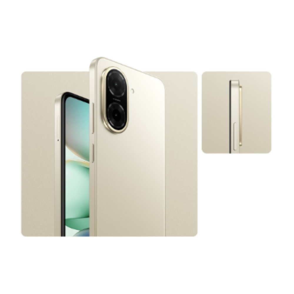 Xiaomi Redmi A5 , Sandy Gold , 6.88 , LCD , 1640 x 720 pixels , Unisoc , T7250 , Internal RAM 3 GB , 64 GB , MicroSD , Dual SIM , 4G , Main camera resolution 32 MP , Secondary camera resolution 8 MP , Android , 15 , 5200 mAh