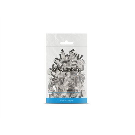 Lanberg , RJ45 Cat. 5/5e FTP Plug 8P8C, 100 pcs , Transparent