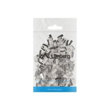 Lanberg , RJ45 Cat. 5/5e FTP Plug 8P8C, 100 pcs , Transparent