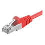 Goobay , CAT 5e patchcable, F/UTP, red , Red