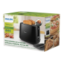 Philips , Daily collection toaster , HD2582/90 , Power 900 W , Number of slots 2 , Housing material Plastic , Black
