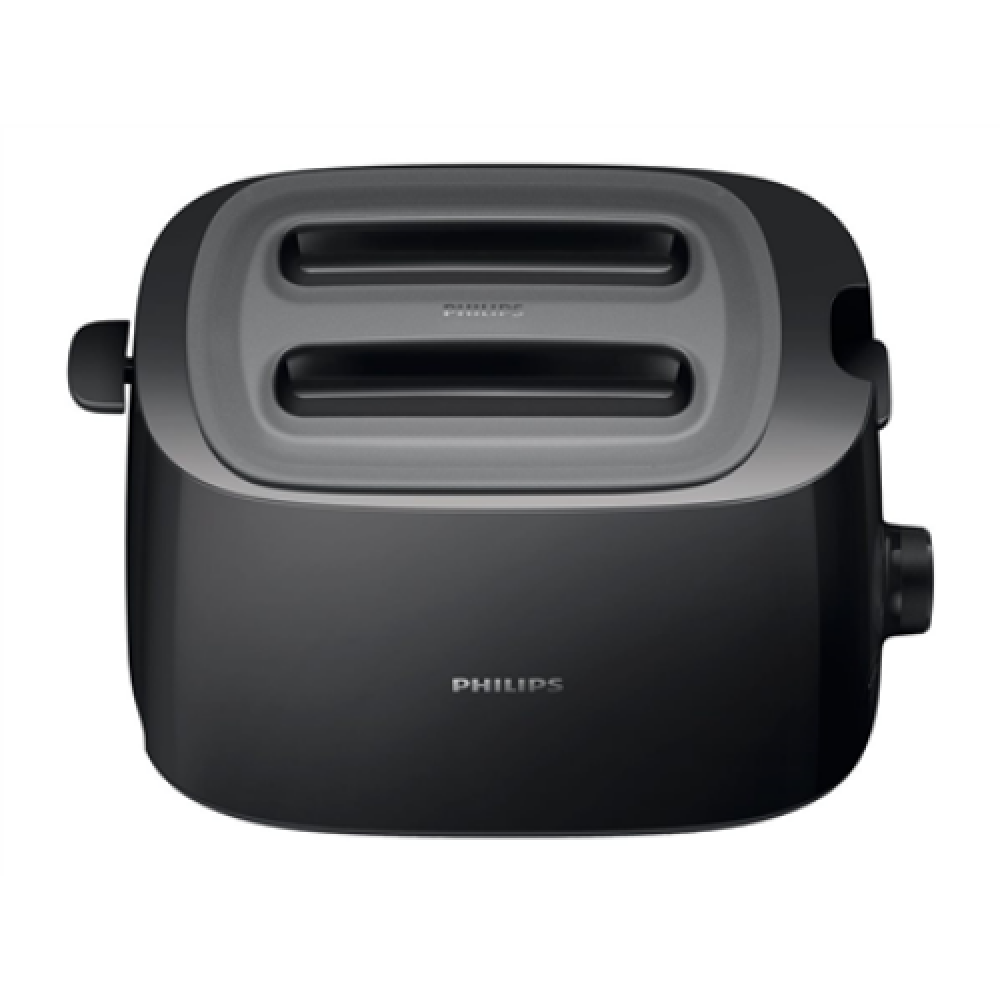 Philips , Daily collection toaster , HD2582/90 , Power 900 W , Number of slots 2 , Housing material Plastic , Black