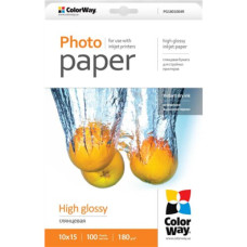 Photo Paper 100 pc. , PG1801004R , Glossy , 180 g/m² , 10 x 15 cm