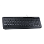 Microsoft ANB-00021 Wired Keyboard 600 Multimedia Wired EN 2 m Black English 595 g