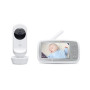 Motorola , Wi-Fi Video Baby Monitor , VM44 CONNECT 4.3 , 4.3 LCD colour display with 480 x 272px resolution; 2x digital zoom; Two-way talk; Room temperature monitoring; Infrared night vision; Visual sound level indicator; High sensitivity microphone; Out-