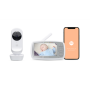 Motorola , Wi-Fi Video Baby Monitor , VM44 CONNECT 4.3 , 4.3 LCD colour display with 480 x 272px resolution; 2x digital zoom; Two-way talk; Room temperature monitoring; Infrared night vision; Visual sound level indicator; High sensitivity microphone; Out-