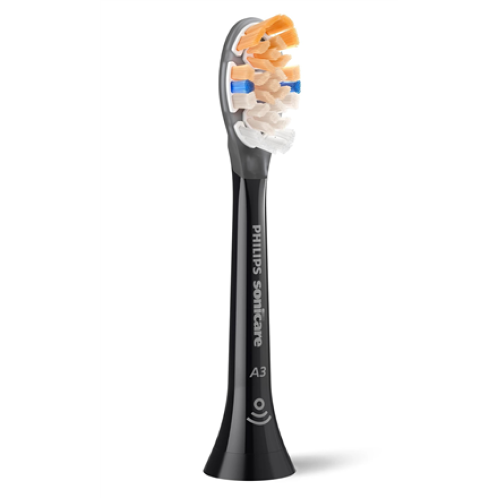 Philips Replacement brush heads , HX9092/88 Sonicare Premium All-in-One , Heads , For adults , Number of brush heads included 2 , Black