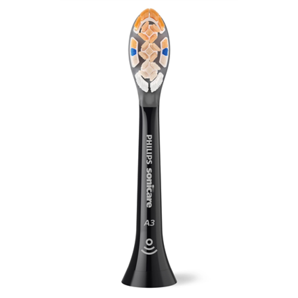 Philips Replacement brush heads , HX9092/88 Sonicare Premium All-in-One , Heads , For adults , Number of brush heads included 2 , Black