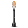 Philips Replacement brush heads , HX9092/88 Sonicare Premium All-in-One , Heads , For adults , Number of brush heads included 2 , Black