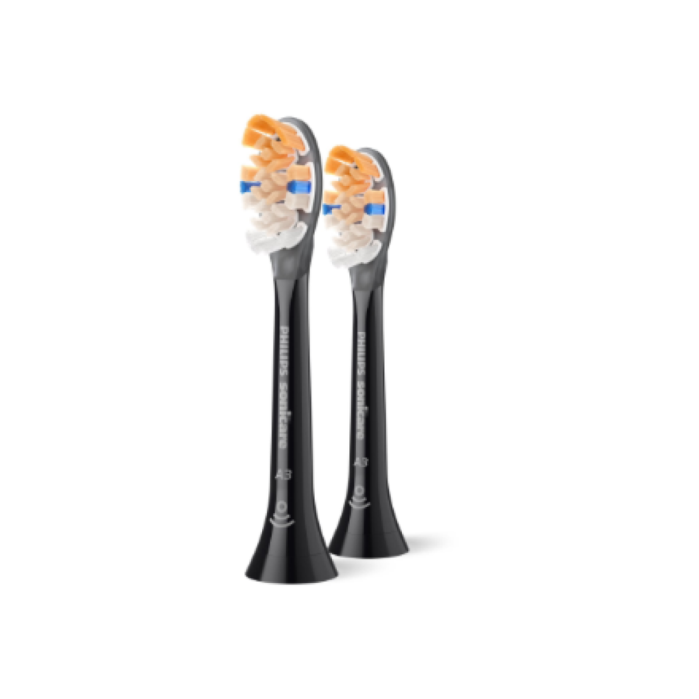 Philips , Replacement brush heads , HX9092/88 Sonicare Premium All-in-One , Heads , For adults , Number of brush heads included 2 , Black