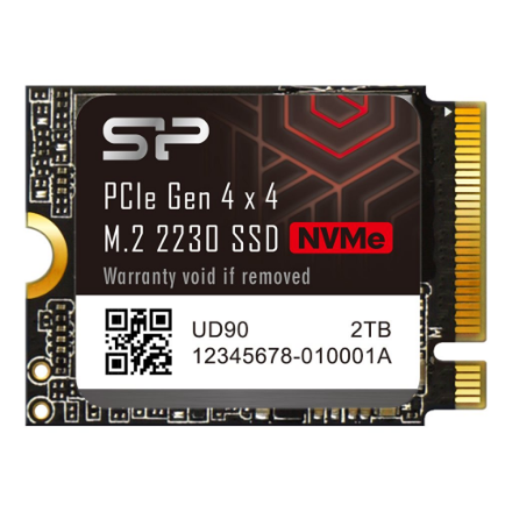 Silicon Power SSD , UD90 , 500 GB , SSD form factor M.2 2230 , Solid-state drive interface PCIe Gen4x4 , Read speed 4700 MB/s , Write speed 1700 MB/s