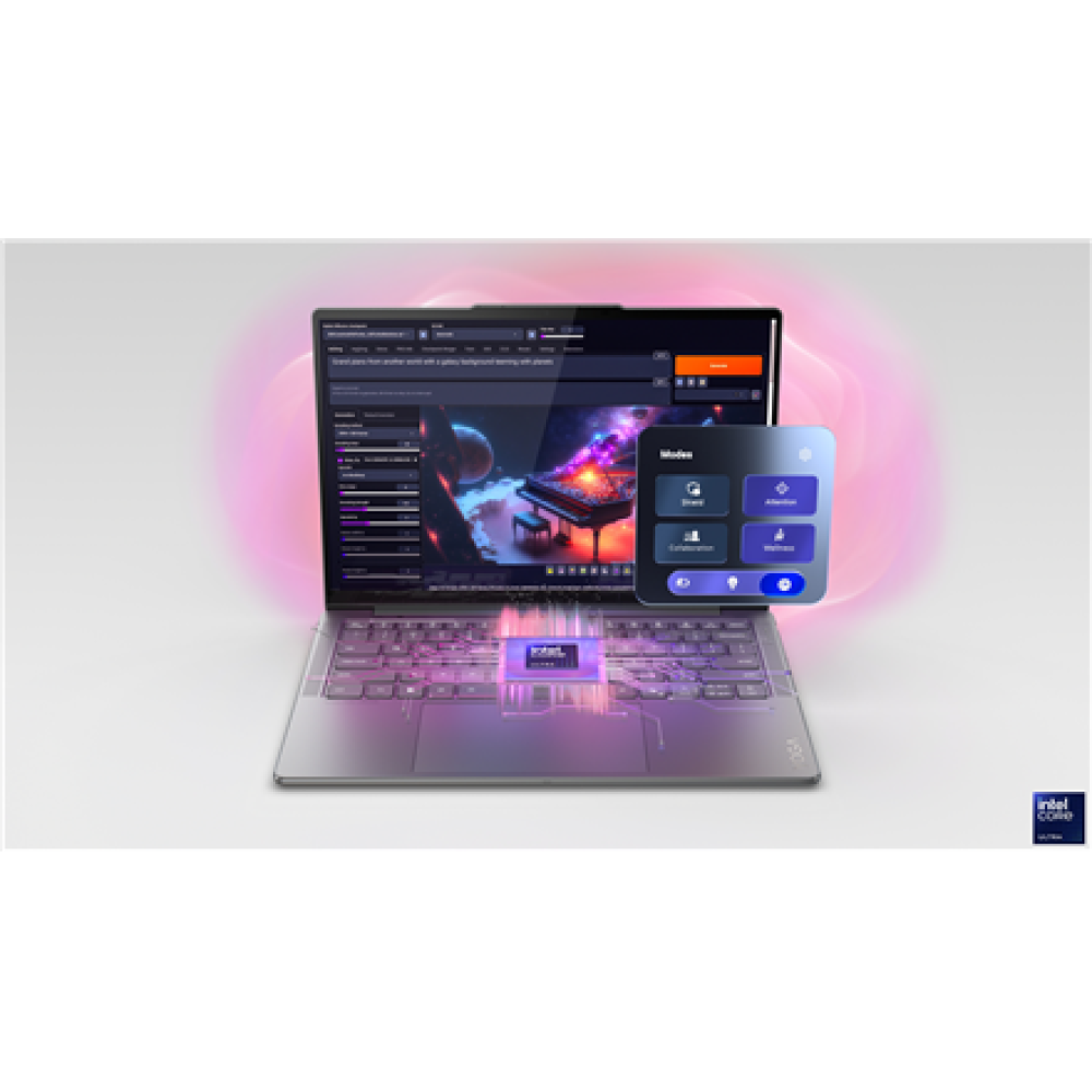 Lenovo Yoga Slim 7 14ILL10 , Luna Grey , 14 , OLED , WUXGA , 1920 x 1200 pixels , Glossy , Intel Core Ultra 7 , 256V , 16 GB , Soldered LPDDR5x , Solid-state drive capacity 1000 GB , Intel Arc Graphics , Windows 11 Home , 802.11be , Bluetooth version 5.4 