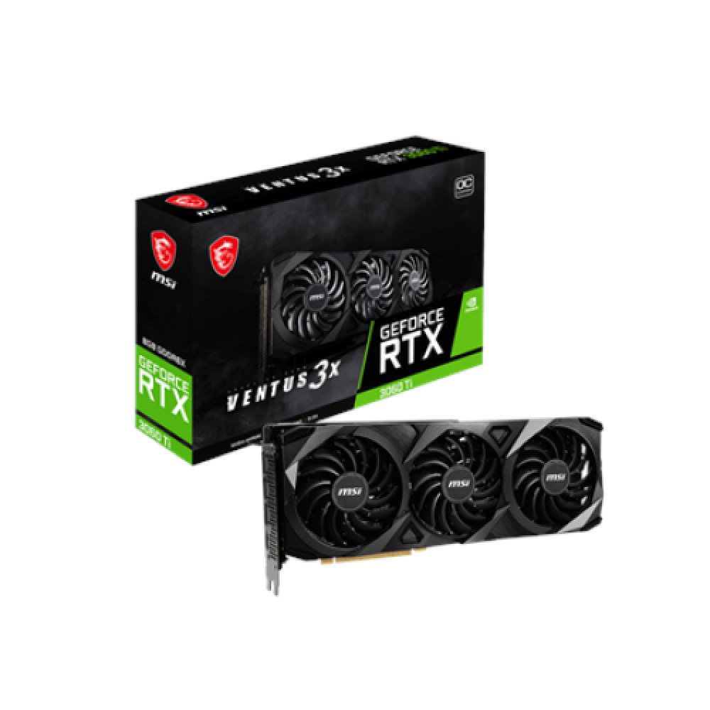 MSI GeForce RTX 3060 Ti VENTUS 3X 8GD6X OC NVIDIA, 8 GB, GeForce RTX 3060Ti, GDDR6X, PCI Express 4.0, HDMI ports quantity 1, Memory clock speed 19000 MHz