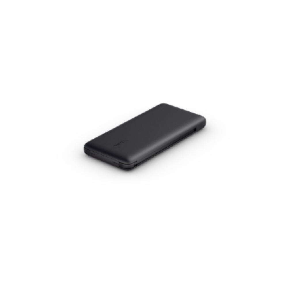 BPB006btBLK Belkin , BOOST CHARGE Plus Power Bank , 10000 mAh , Integrated LTG and USB-C cables , Black