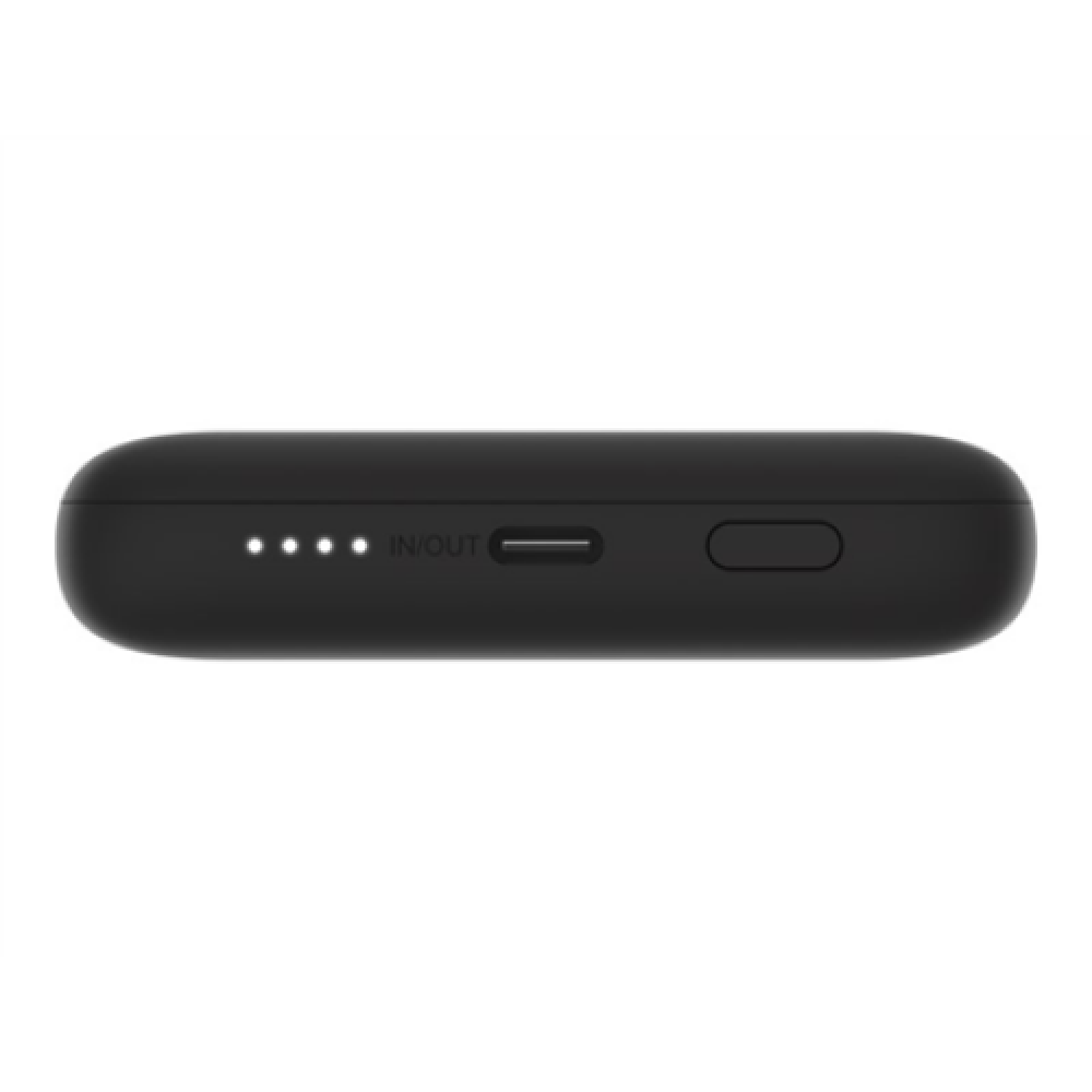 Belkin , BOOST CHARGE Plus Power Bank , 10000 mAh , Integrated LTG and USB-C cables , Black
