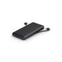 Belkin , BOOST CHARGE Plus Power Bank , 10000 mAh , Integrated LTG and USB-C cables , Black