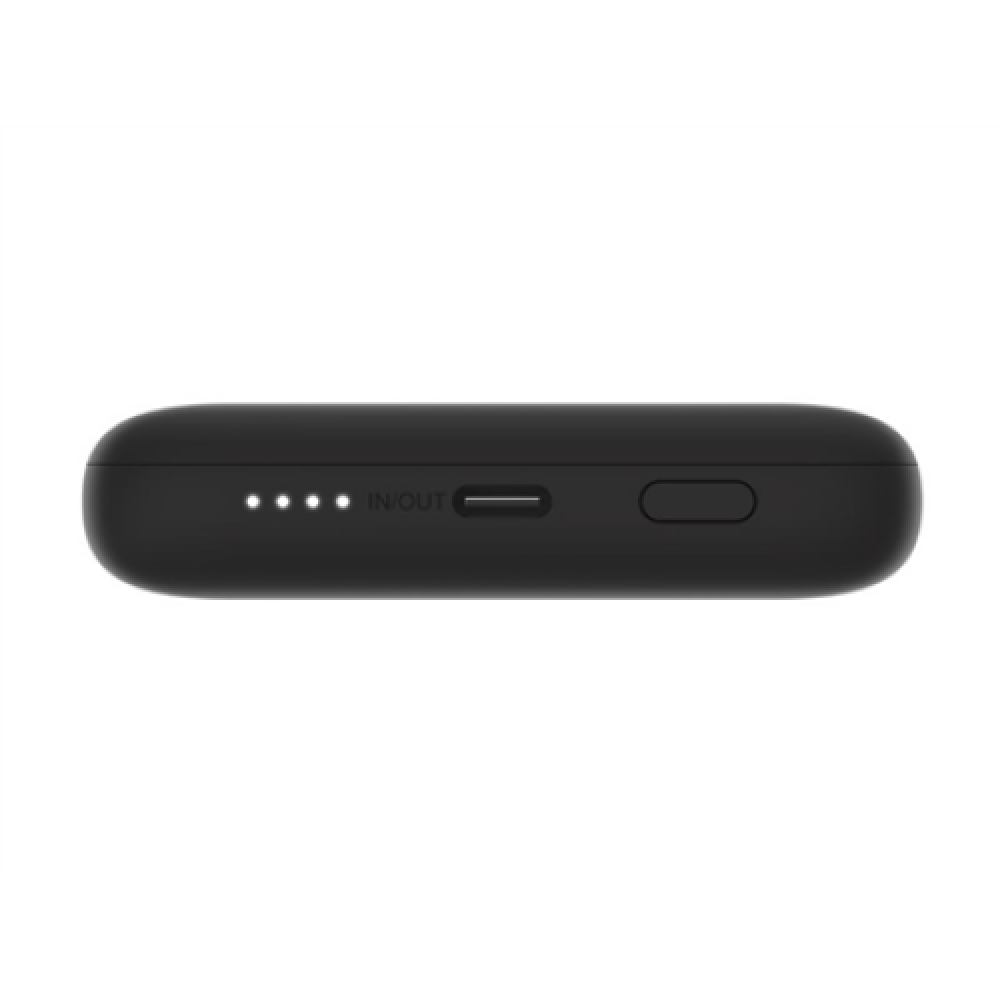 Belkin , BOOST CHARGE Plus Power Bank , 10000 mAh , Integrated LTG and USB-C cables , Black