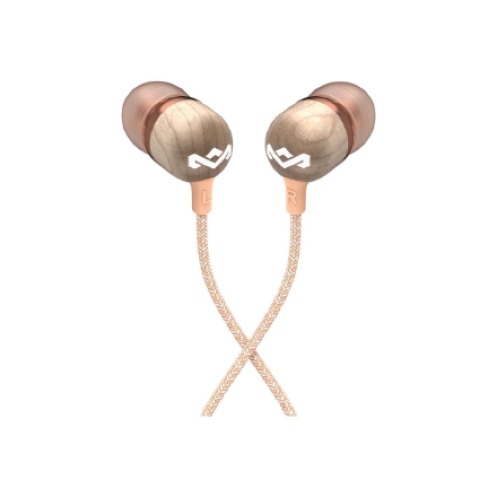 Marley Wired Earbuds , Smile Jamaica , Built-in microphone , USB Type-C , Copper