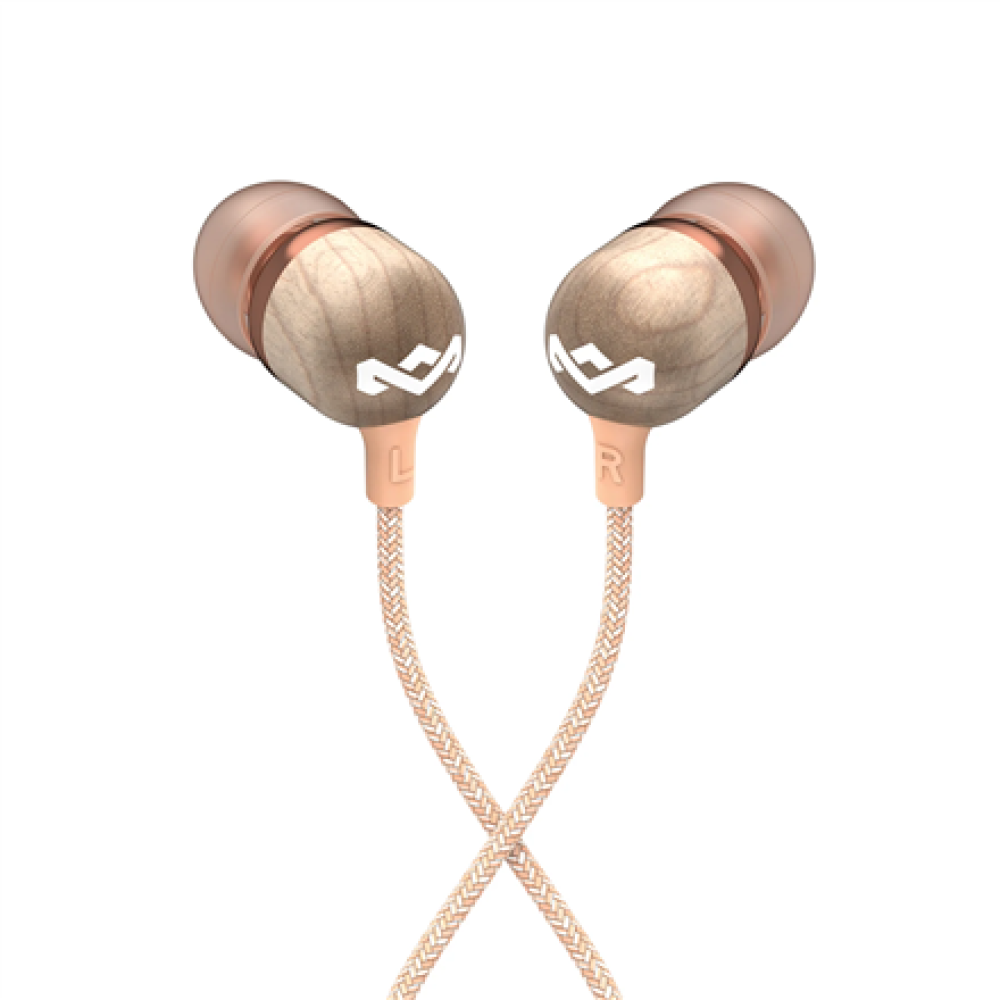 Marley Wired Earbuds , Smile Jamaica , Built-in microphone , USB Type-C , Copper