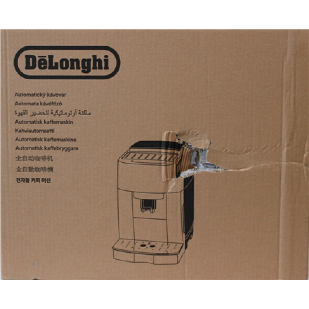 SALE OUT. DeLonghi ECAM21.117.B Magnifica S Fully Automatic Coffee maker, Black , SALE OUT. , Delonghi Coffee Maker , Magnifica S , Pump pressure 14 bar , Built-in milk frother , Fully automatic , Black , 1450 W , DAMAGED PACKAGING