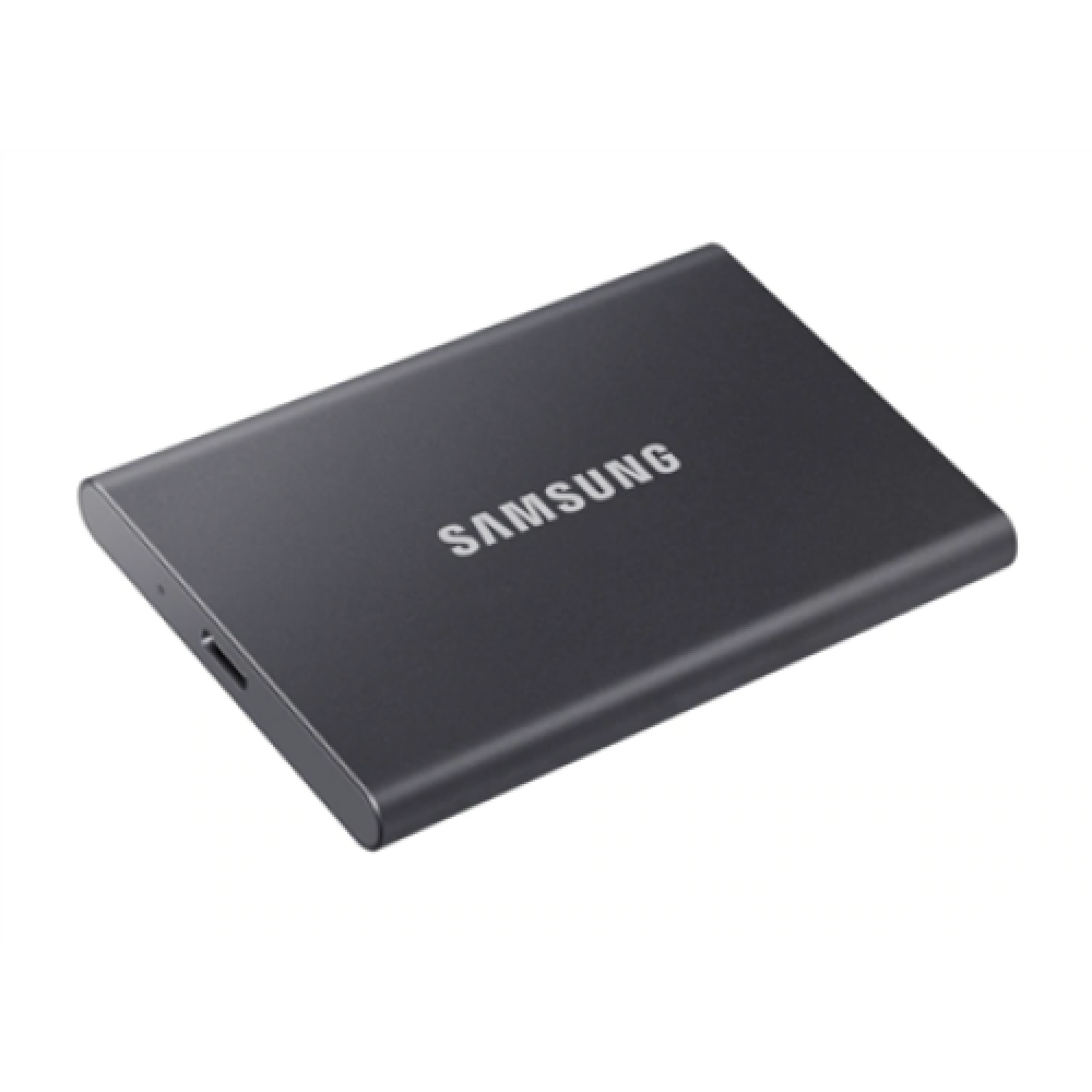 Samsung MU-PC1T0T/WW Portable SSD T7 USB 3.2 1TB Silver , Portable SSD , T7 , 1000 GB , USB 3.2 , Silver