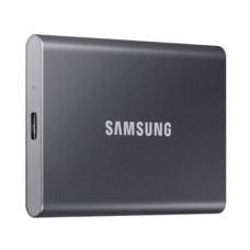 Samsung MU-PC1T0T/WW Portable SSD T7 USB 3.2 1TB Silver , Portable SSD , T7 , 1000 GB , USB 3.2 , Silver