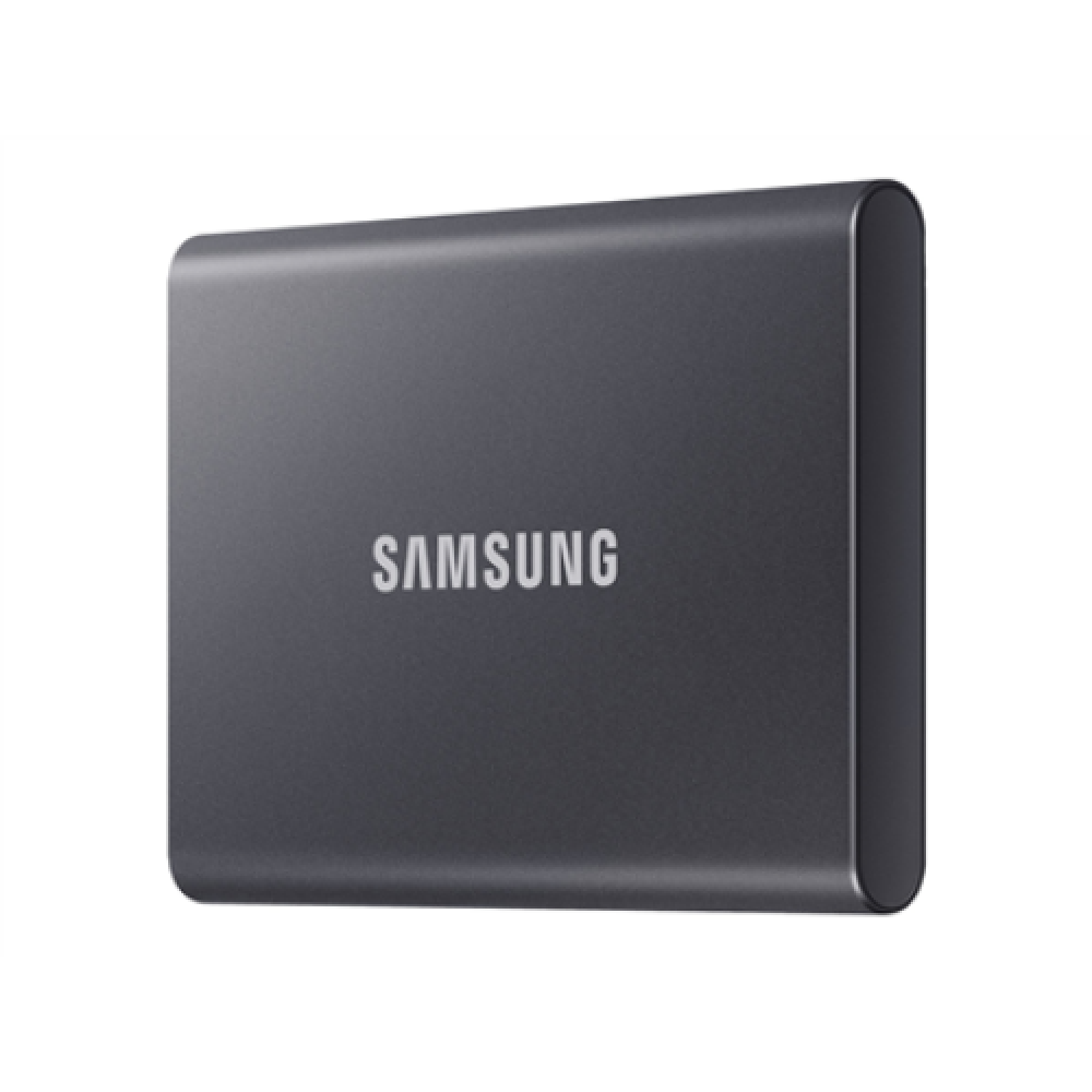 Samsung MU-PC1T0T/WW Portable SSD T7 USB 3.2 1TB Silver , Portable SSD , T7 , 1000 GB , USB 3.2 , Silver