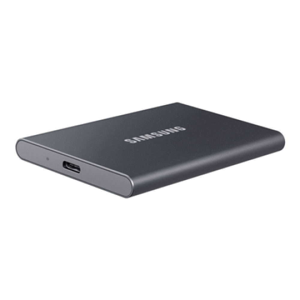 Samsung MU-PC1T0T/WW Portable SSD T7 USB 3.2 1TB Silver , Portable SSD , T7 , 1000 GB , USB 3.2 , Silver