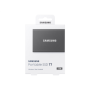 Samsung MU-PC1T0T/WW Portable SSD T7 USB 3.2 1TB Silver , Portable SSD , T7 , 1000 GB , USB 3.2 , Silver