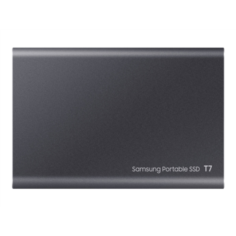 Samsung MU-PC1T0T/WW Portable SSD T7 USB 3.2 1TB Silver , Portable SSD , T7 , 1000 GB , USB 3.2 , Silver