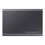 Samsung MU-PC1T0T/WW Portable SSD T7 USB 3.2 1TB Silver , Portable SSD , T7 , 1000 GB , USB 3.2 , Silver