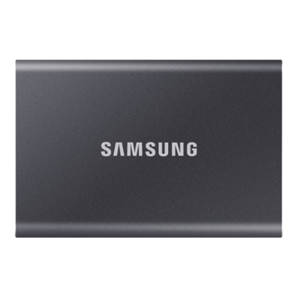 Samsung MU-PC1T0T/WW Portable SSD T7 USB 3.2 1TB Silver , Portable SSD , T7 , 1000 GB , USB 3.2 , Silver