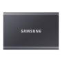 Samsung MU-PC1T0T/WW Portable SSD T7 USB 3.2 1TB Silver , Portable SSD , T7 , 1000 GB , USB 3.2 , Silver