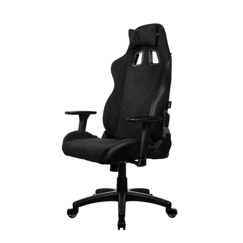 Arozzi Soft Fabric , Gaming Chair , Avanti SoftFabric , Pure Black