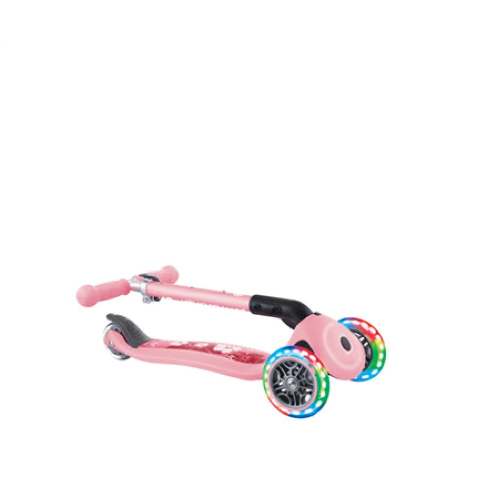 Globber Scooter Junior Foldable Fantasy Lights , 433-210 , Pastel Pink