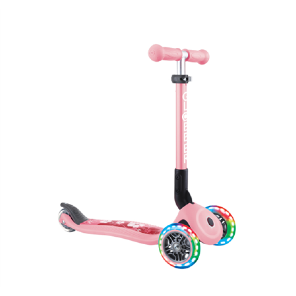 Globber Scooter Junior Foldable Fantasy Lights , 433-210 , Pastel Pink