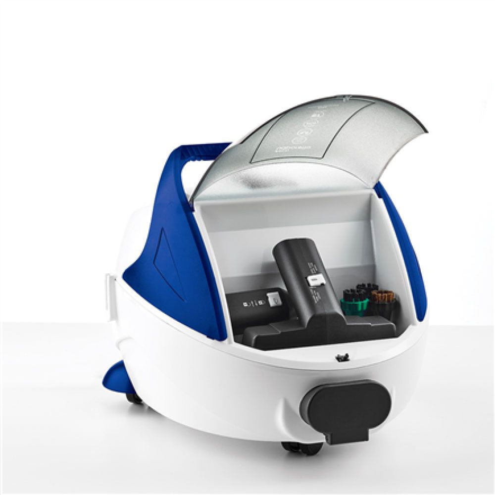 Polti , Steam cleaner , PTEU0313 Vaporetto Pro 100 Eco Power , Power 1900 W , Steam pressure 5.5 bar , Water tank capacity 2 L , White/Blue