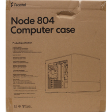 SALE OUT. Fractal Design Node 804 Black - Window , Fractal Design NODE 804 , Side window , 2 - USB 3.0Audio in/outPower button with LED (white)HDD activity LED (white) , Micro ATX , Black , DAMAGED PACKAGING SALE OUT. Fractal Design Node 804 Black - Window , Fractal Design NODE 804 , Side window , 2 - USB 3.0Audio in/outPower button with LED (white)HDD activity LED (white) , Micro ATX , Black , DAMAGED PACKAGING