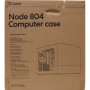 SALE OUT. Fractal Design Node 804 Black - Window , Fractal Design NODE 804 , Side window , 2 - USB 3.0Audio in/outPower button with LED (white)HDD activity LED (white) , Micro ATX , Black , DAMAGED PACKAGING