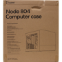 SALE OUT. Fractal Design Node 804 Black - Window , Fractal Design NODE 804 , Side window , 2 - USB 3.0Audio in/outPower button with LED (white)HDD activity LED (white) , Micro ATX , Black , DAMAGED PACKAGING