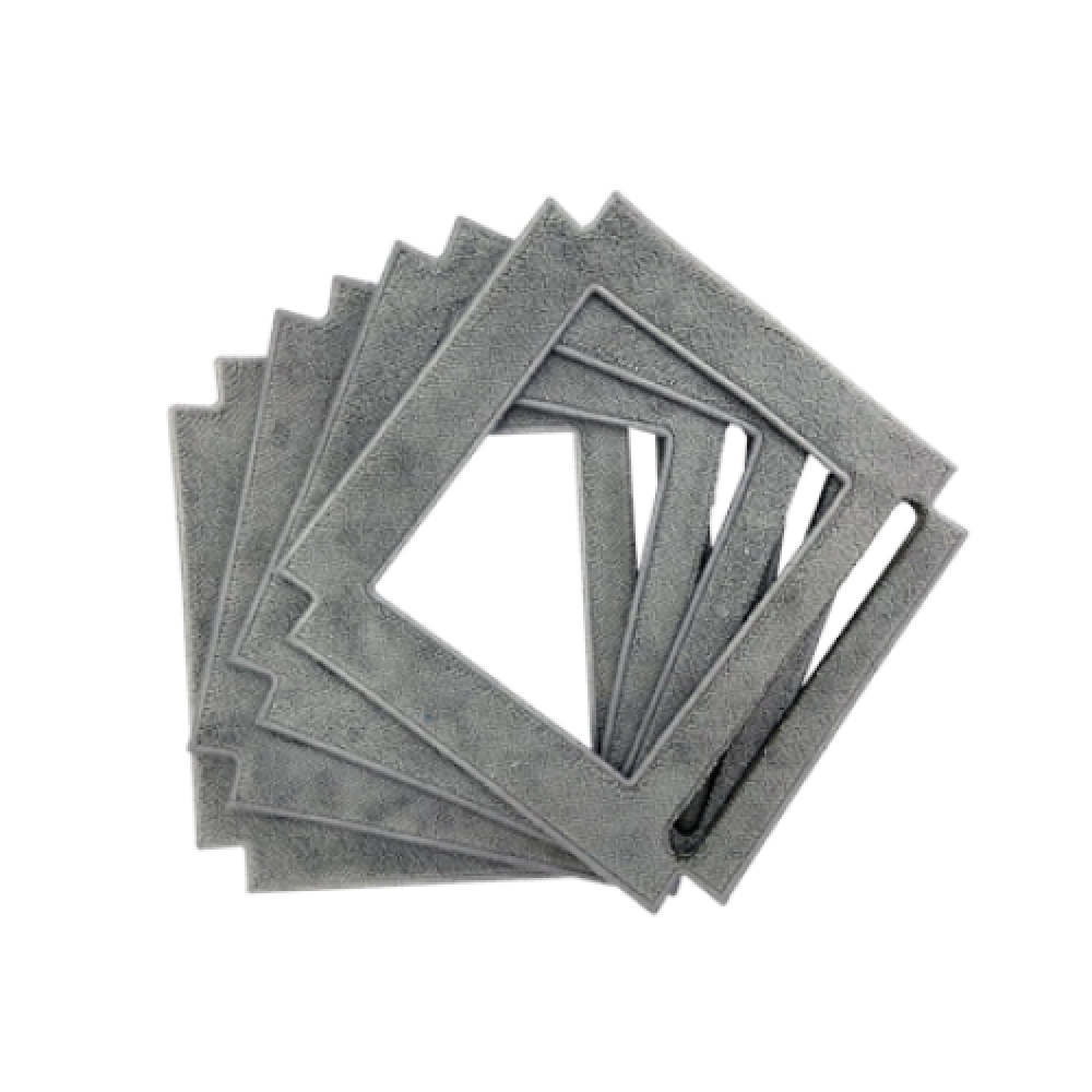 HUTT Cleaning Cloth 2 pc(s), Grey, For Robotic Window Cleaner Hutt W66